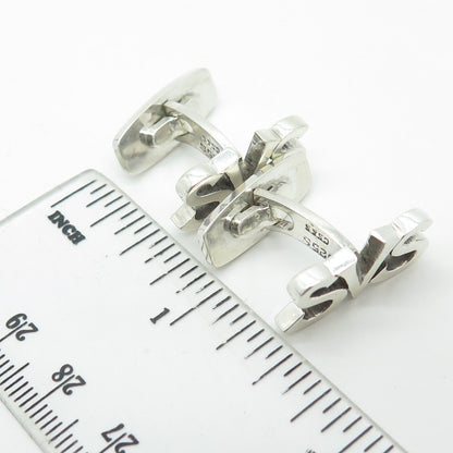 C. SORENSEN & SON 925S Sterling Silver Vintage Denmark "SVS" Cufflinks
