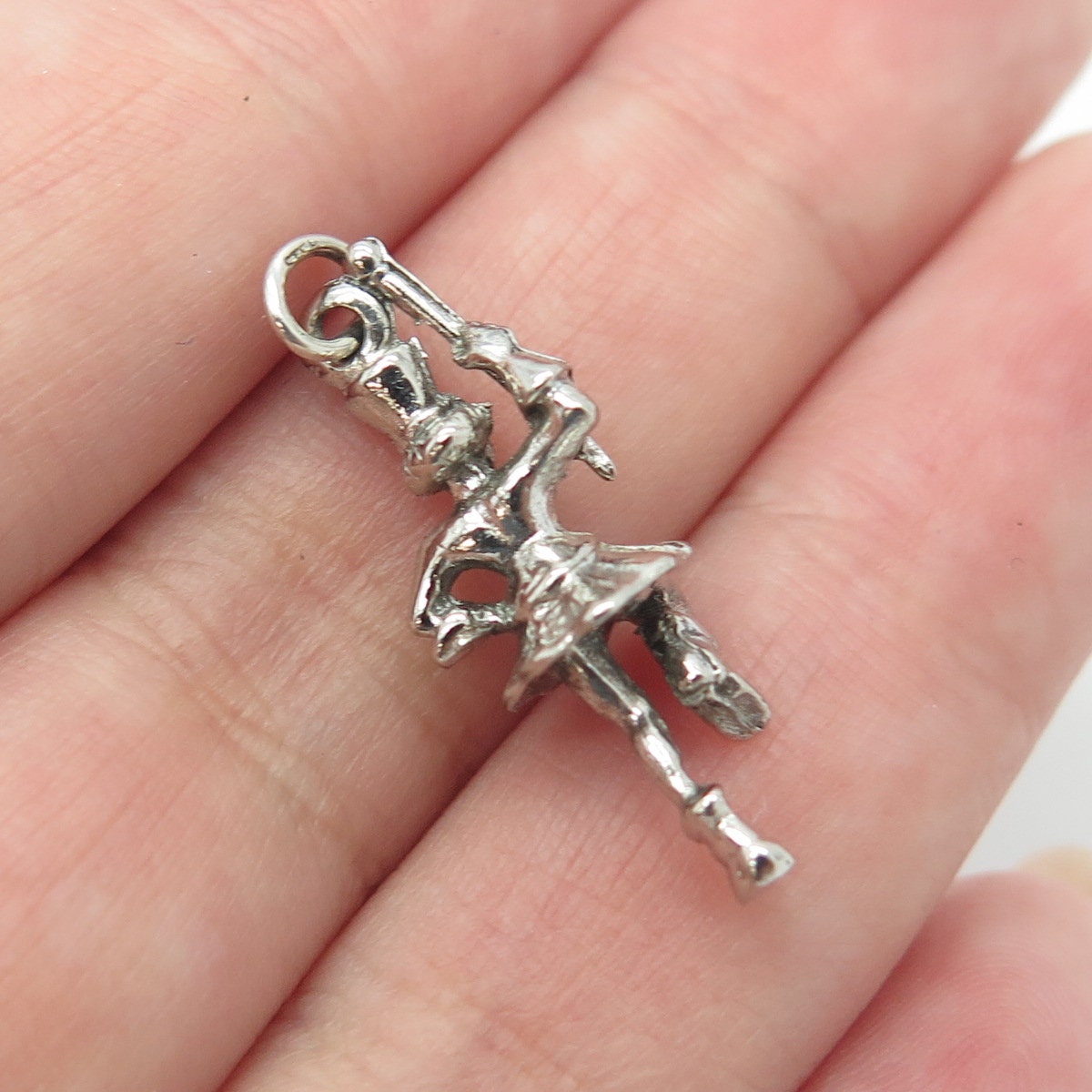 925 Sterling Silver Vintage Grand Marshall Parade Charm Pendant