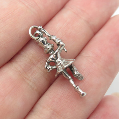 925 Sterling Silver Vintage Grand Marshall Parade Charm Pendant