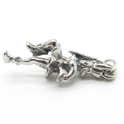 925 Sterling Silver Vintage Grand Marshall Parade Charm Pendant