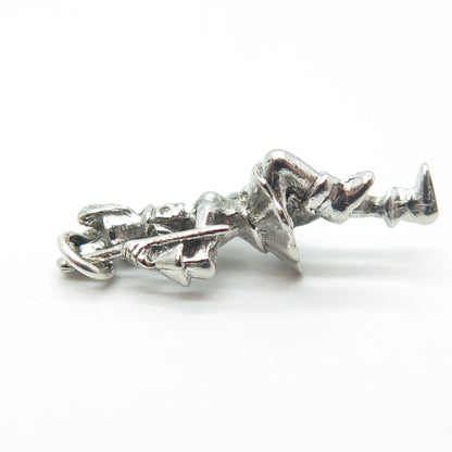925 Sterling Silver Vintage Grand Marshall Parade Charm Pendant