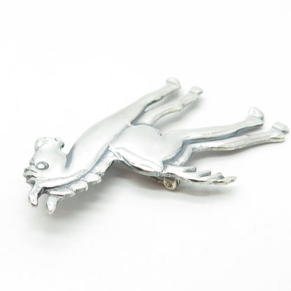 925 Sterling Silver Vintage Horse Pin Brooch