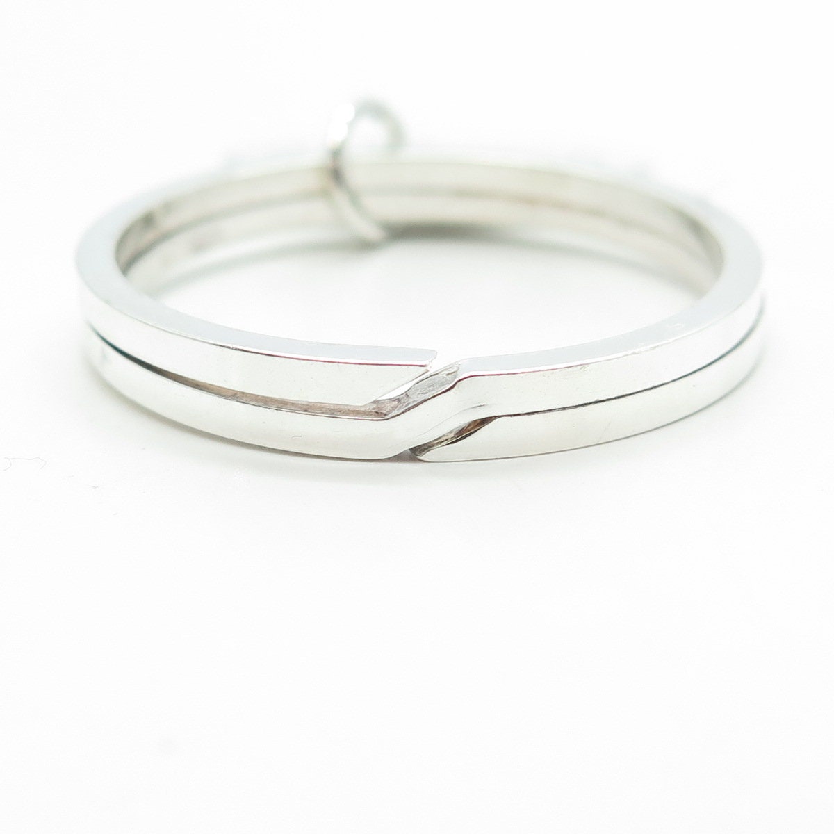 LEONORE DOSKOW 925 Sterling Silver Vintage "Somerset House II" Key Ring