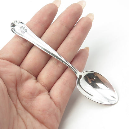 A.C. FRANCK 800 Silver Antique Art Deco Germany Coffee Spoon