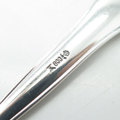 A.C. FRANCK 800 Silver Antique Art Deco Germany Coffee Spoon