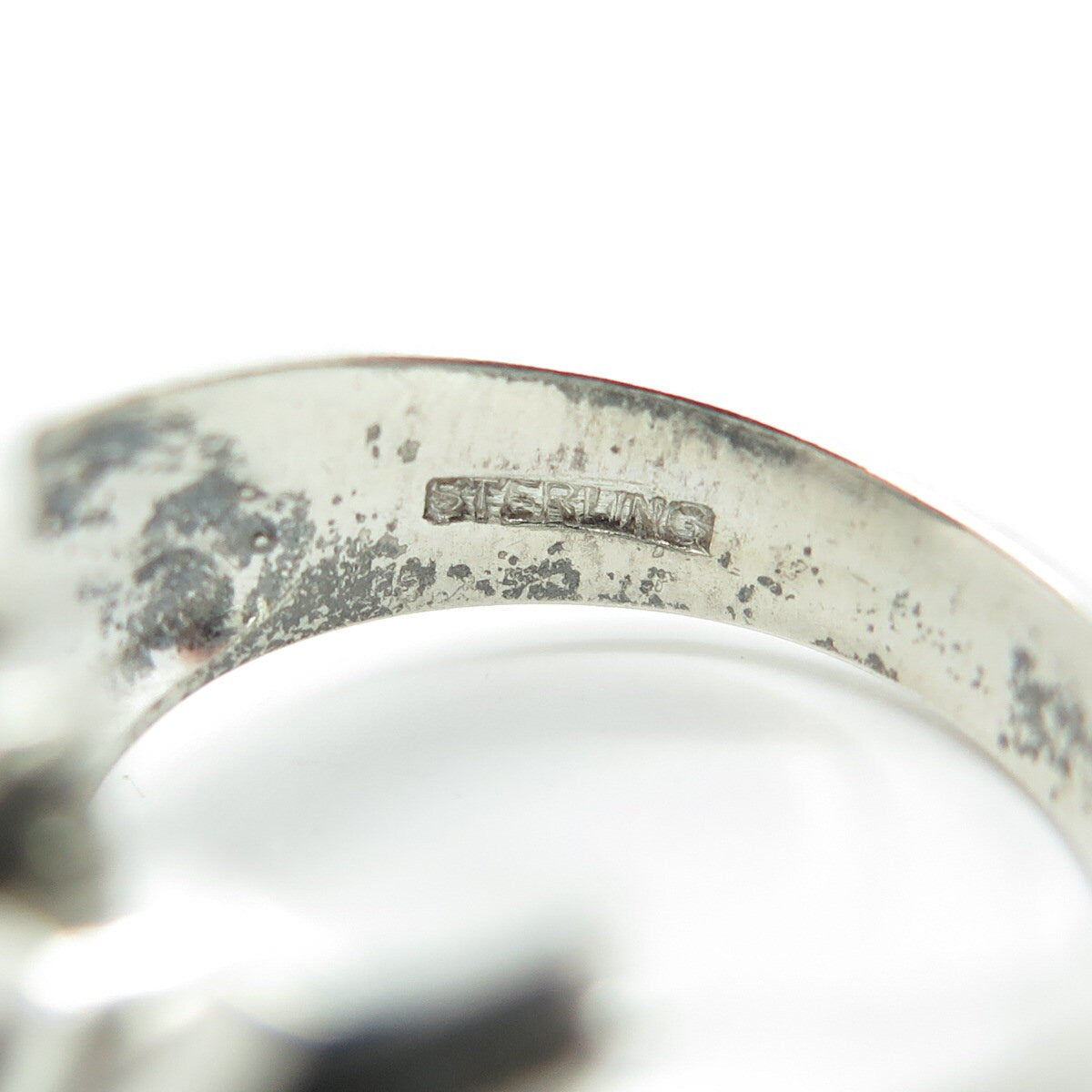925 Sterling Silver Vintage "Adela" Name Ring Size 7.25