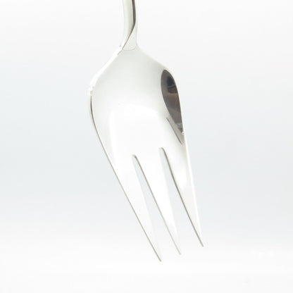 REED & BARTON 925 Sterling Silver Vintage 1960 Lark Meat Serving Fork