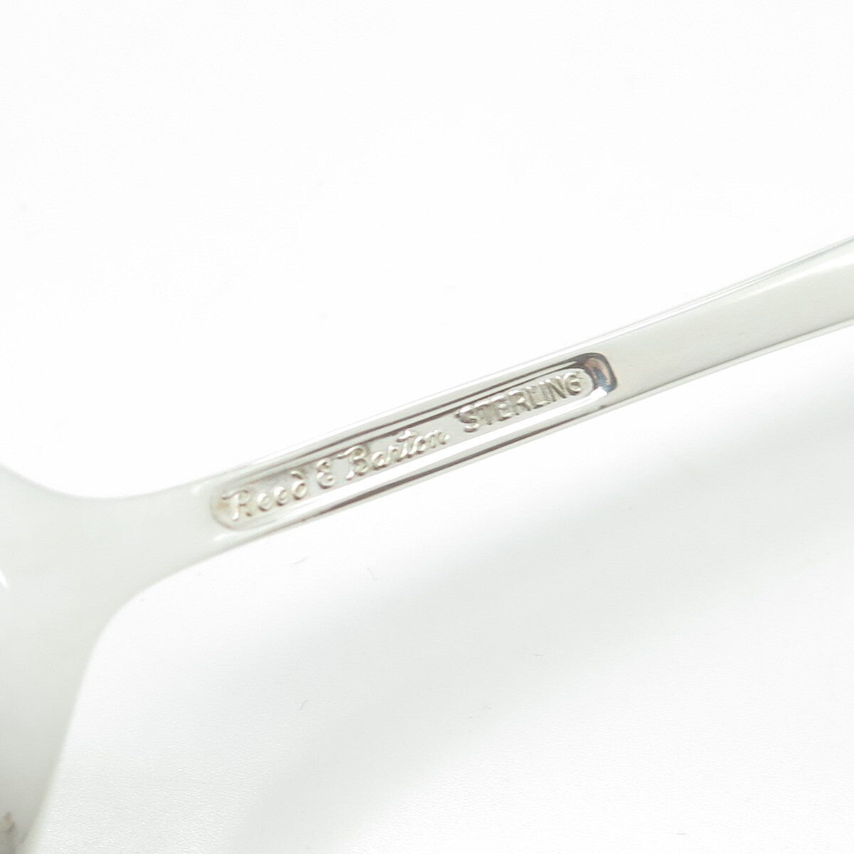 REED & BARTON 925 Sterling Silver Vintage 1960 Lark Meat Serving Fork
