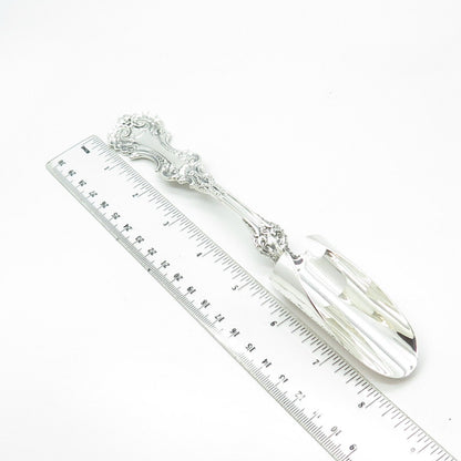 WHITING MFG CO 925 Sterling Silver Antique Victorian 1895 Pompadour Cheese Scoop