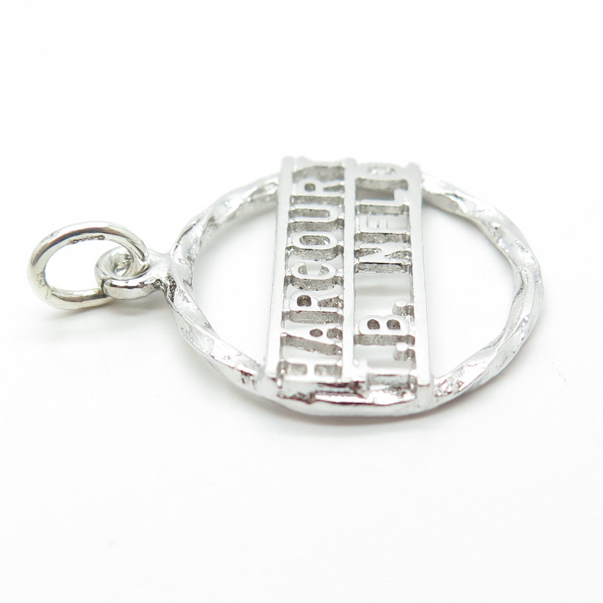 925 Sterling Silver Vintage Harcourt T. B. NFL Sport Club Pendant