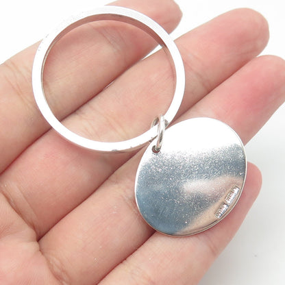 LEONORE DOSKOW 925 Sterling Silver Vintage "Somerset House II" Key Ring
