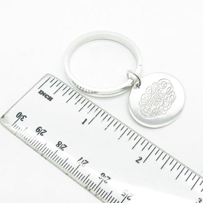 LEONORE DOSKOW 925 Sterling Silver Vintage "Somerset House II" Key Ring