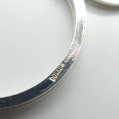 LEONORE DOSKOW 925 Sterling Silver Vintage "Somerset House II" Key Ring