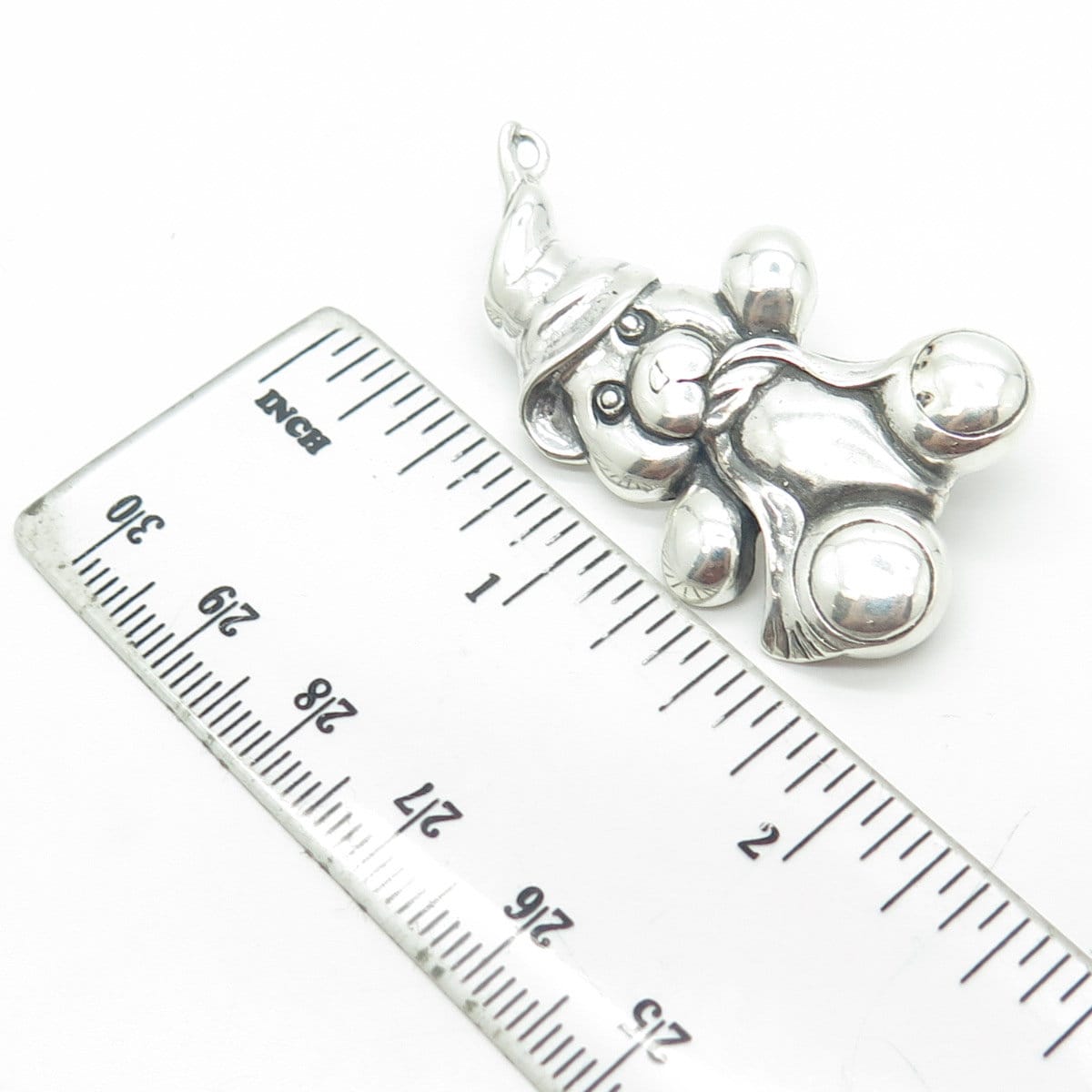 JEZLAINE 925 Sterling Silver Vintage Teddy Bear Pin Brooch