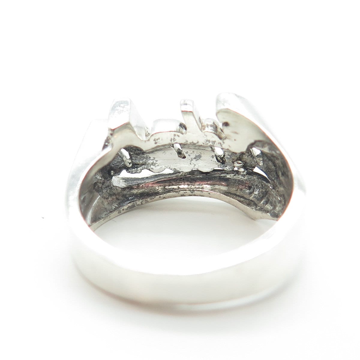 925 Sterling Silver Vintage "Adela" Name Ring Size 7.25