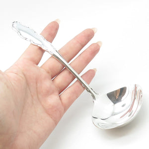 REED & BARTON 925 Sterling Silver Vintage 1965 English Provincial Gravy Ladle