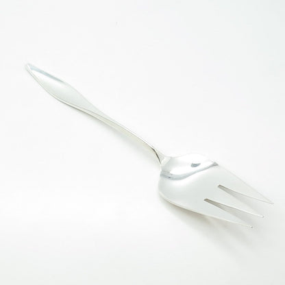 REED & BARTON 925 Sterling Silver Vintage 1960 Lark Meat Serving Fork