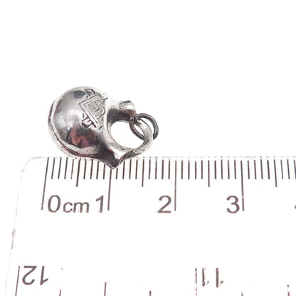 Old Pawn 925 Sterling Silver Vintage Southwestern Wedding Vase 3D Charm Pendant