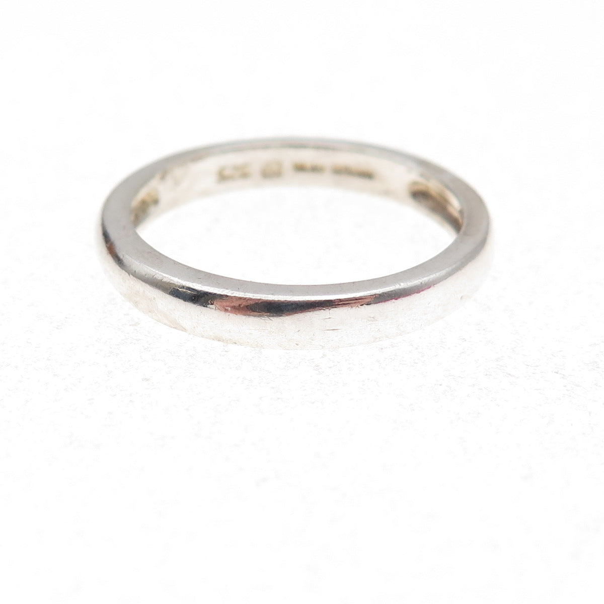 Michelle Albala 925 Sterling Silver Vintage Classic Wedding Band Ring Size 9.25
