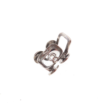 Paye & Baker 925 Sterling Silver Antique Art Deco Baby Carriage 3D Charm Pendant
