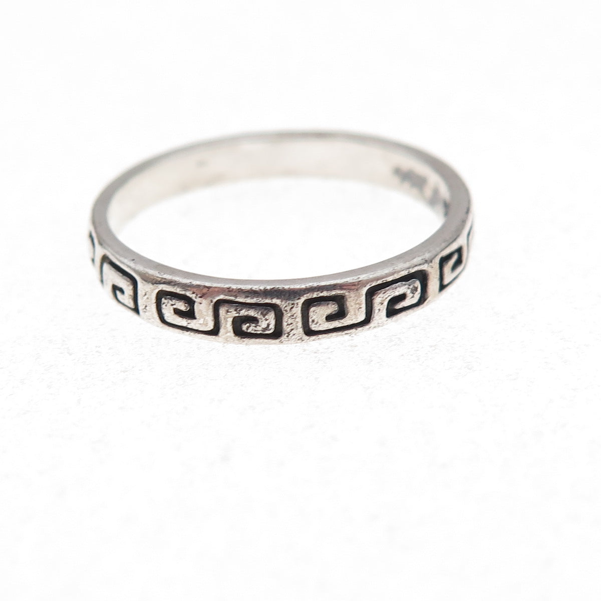 Carolyn Pollack 925 Sterling Silver Vintage Spiral Band Ring Size 6.25