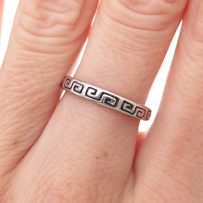 Carolyn Pollack 925 Sterling Silver Vintage Spiral Band Ring Size 6.25