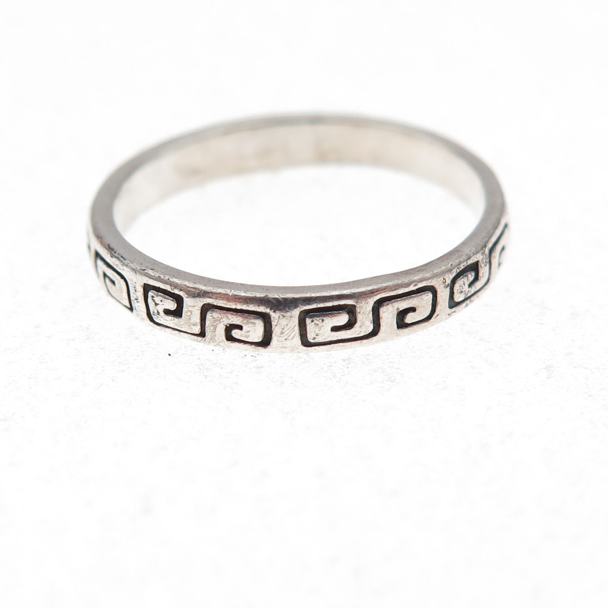 Carolyn Pollack 925 Sterling Silver Vintage Spiral Band Ring Size 6.25