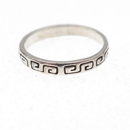 Carolyn Pollack 925 Sterling Silver Vintage Spiral Band Ring Size 6.25