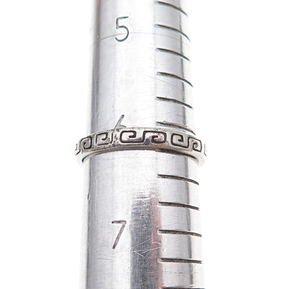 Carolyn Pollack 925 Sterling Silver Vintage Spiral Band Ring Size 6.25