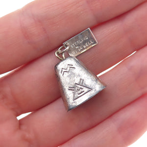 Bell Trading Post Old Pawn Sterling Silver Vintage Grand Canyon 3D Charm Pendant