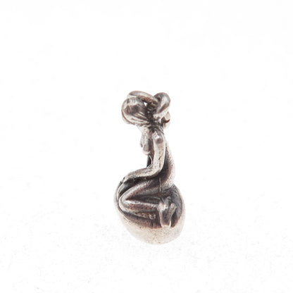 Bernhard Hertz 925 Sterling Silver Vintage Denmark Little Mermaid Charm Pendant