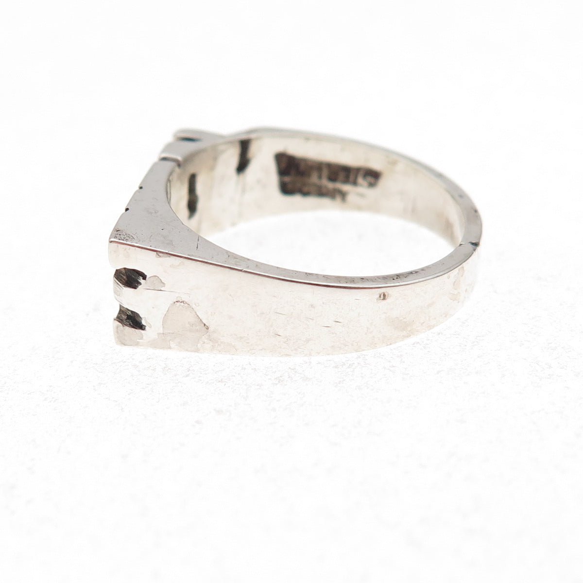 Laredo 925 Sterling Silver Vintage Josie Name Oxidized Ring Size 6.5