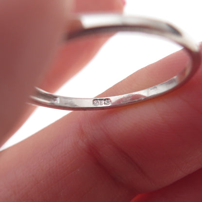 Chuck Clemency 925 Sterling Silver Real Diamond & Tanzanite Ring Size 8.25