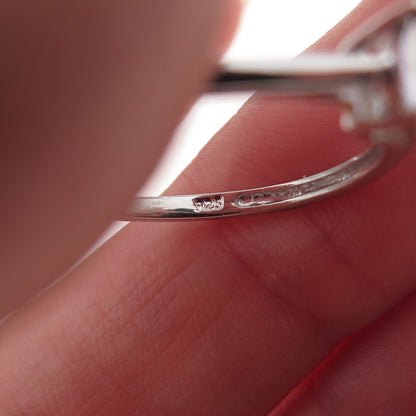 Chuck Clemency 925 Sterling Silver Real Oval-Cut Iolite Ring Size 8