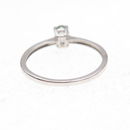Chuck Clemency 925 Sterling Silver Real Oval-Cut Iolite Ring Size 8