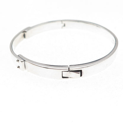 Ralph Lauren 925 Sterling Silver Vintage Bangle Bracelet 6.75"