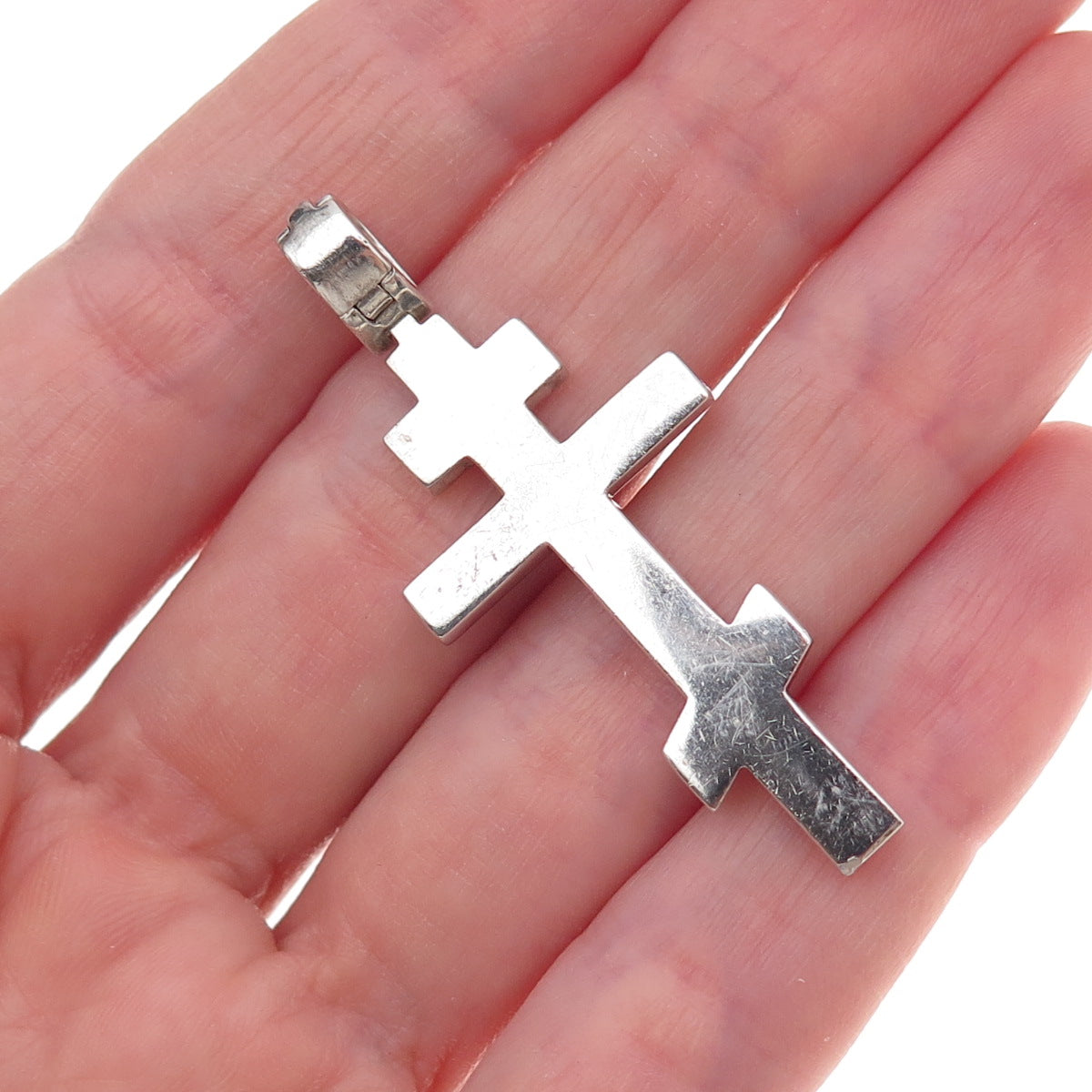 Links of London 925 Sterling Silver Vintage Orthodox Cross Pendant