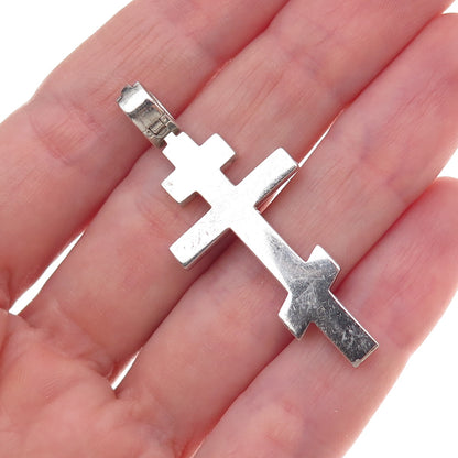 Links of London 925 Sterling Silver Vintage Orthodox Cross Pendant