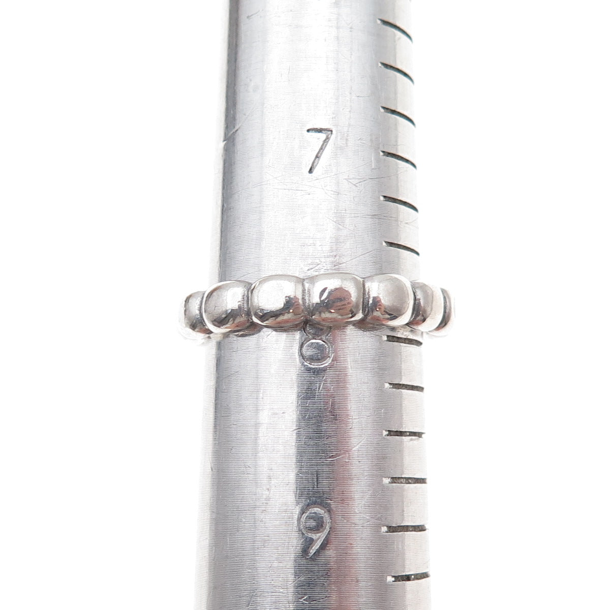 Pandora 925 Sterling Silver Round-Cut C Z Hope / Ice Band Ring Size 8