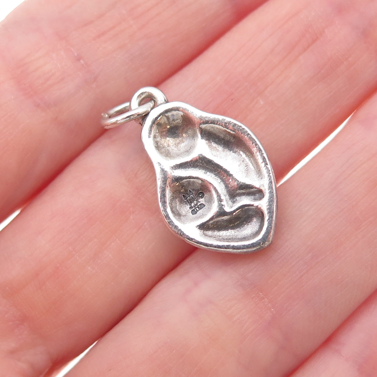 James Avery 925 Sterling Silver Vintage Motherhood Oxidized Charm Pendant