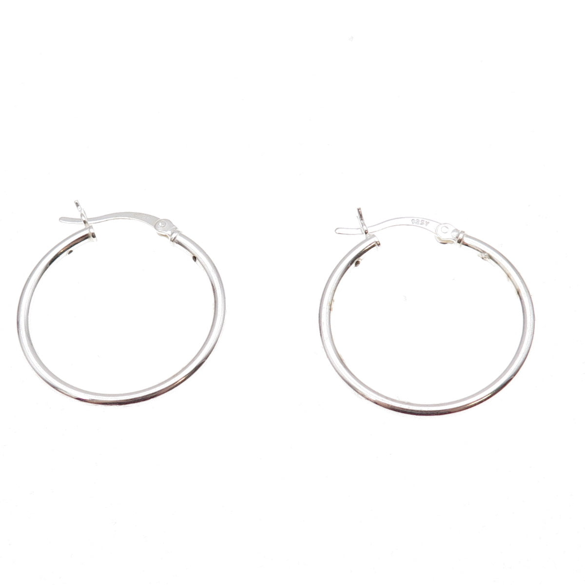 925 Sterling Silver Hoop Earrings