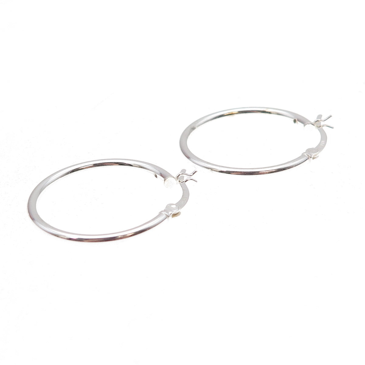 925 Sterling Silver Hoop Earrings