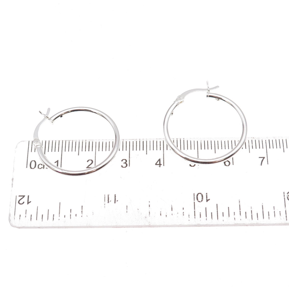925 Sterling Silver Hoop Earrings