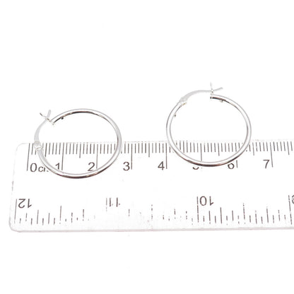 925 Sterling Silver Hoop Earrings