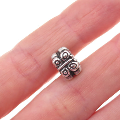 Pandora 925 Sterling Silver Butterfly Spacer Slide Bead Charm