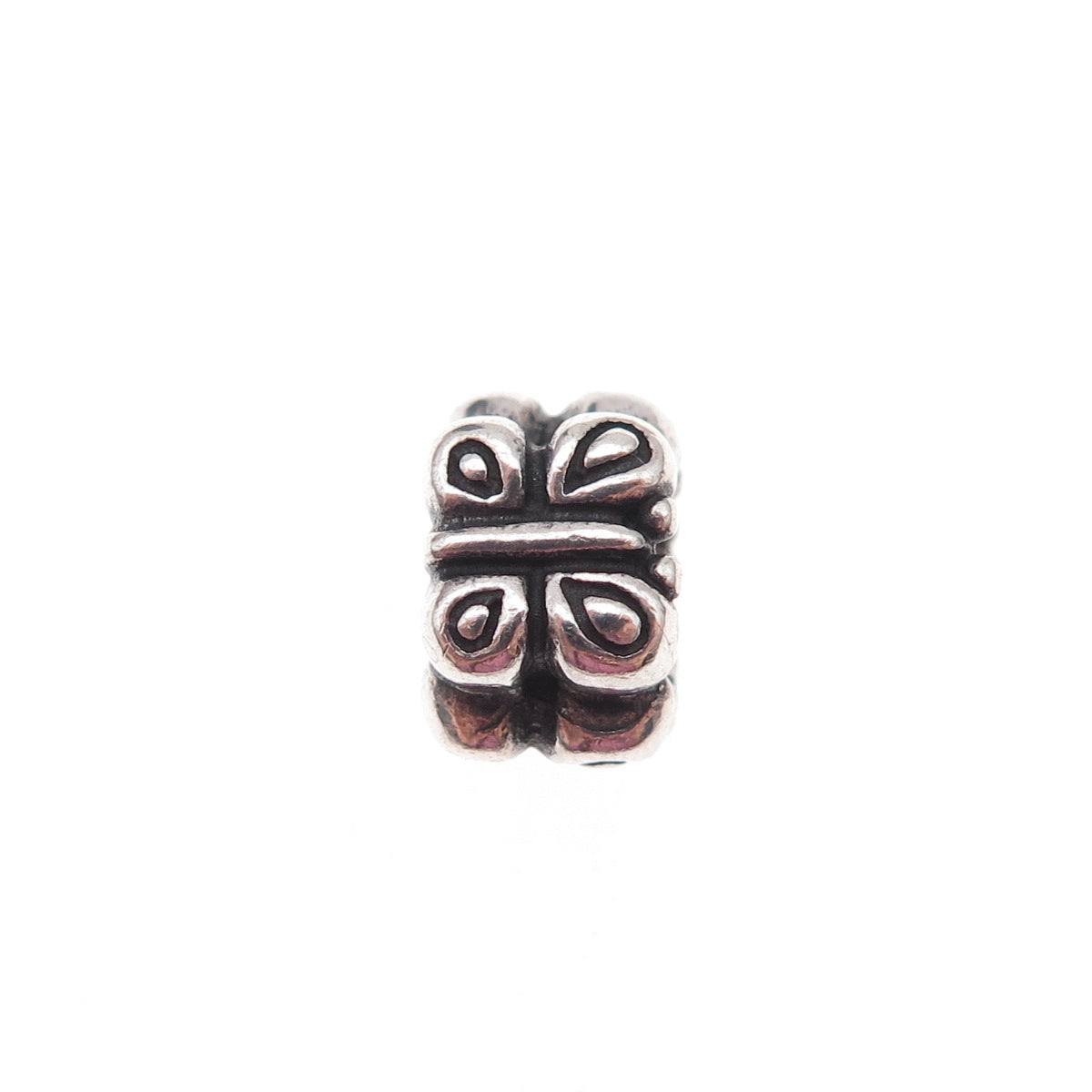 Pandora 925 Sterling Silver Butterfly Spacer Slide Bead Charm