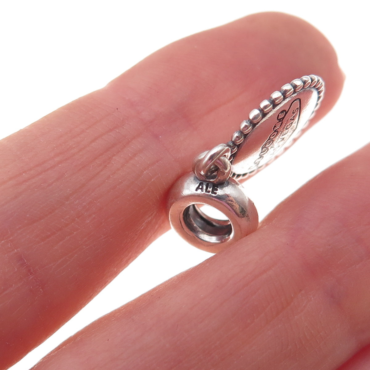 Pandora 925 Sterling Silver Welcome to Fabulous Las Vegas Dangle Charm