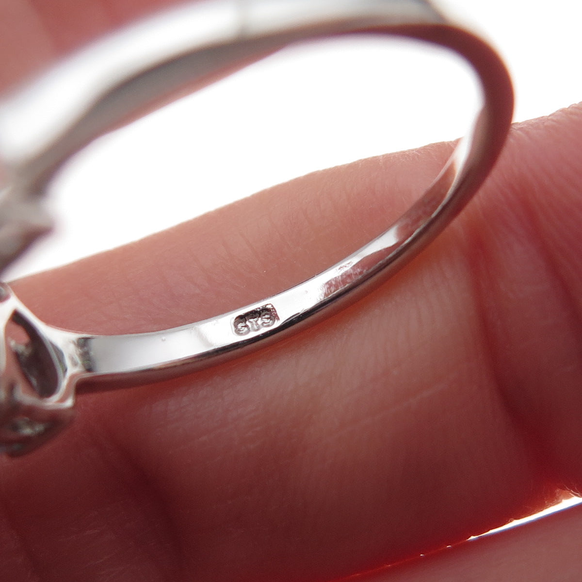 Chuck Clemency 925 Sterling Silver Real Pear-Cut Iolite Ring Size 8.25