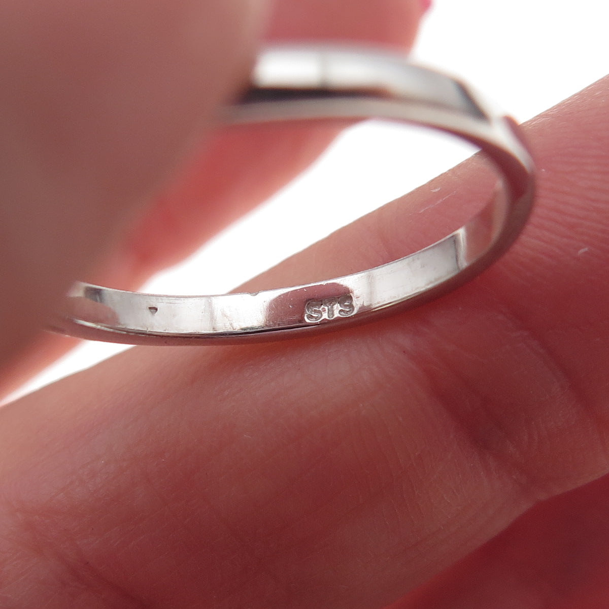 Chuck Clemency 925 Sterling Silver Real Oval-Cut Iolite Ring Size 8.25