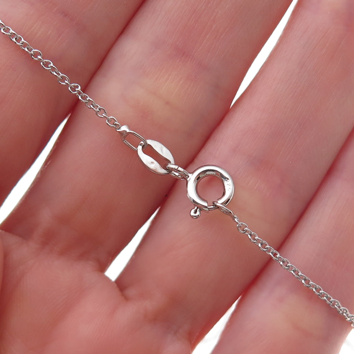 925 Sterling Silver Mexico Real Amethyst Cross Cable Chain Necklace 18"